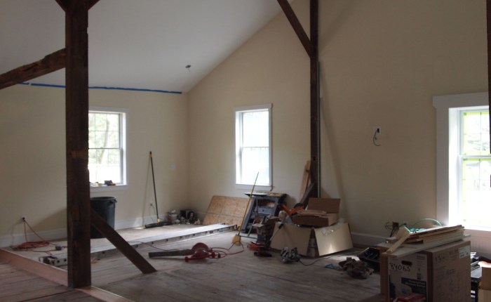 Additional (again, overdue) photos of interior&nbsp;progress.